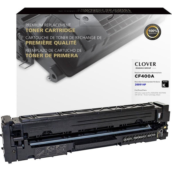 Clover Technologies Remanufactured Toner Cartridge - Alternative for HP 201A - Black