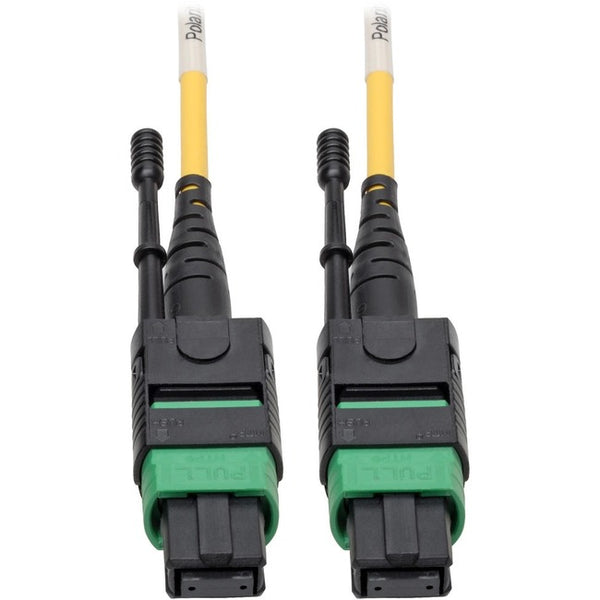 Tripp Lite MTP-MPO (APC) SMF Fiber Patch Cable 12 Fiber QSFP+ 40-100Gbe 1M - American Tech Depot