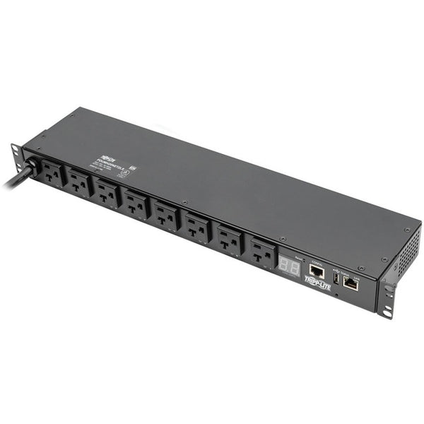 Tripp Lite PDU Switched 1.9kW 120V 8 5-15-20R L5-20P LX Interface 1URM TAA - American Tech Depot