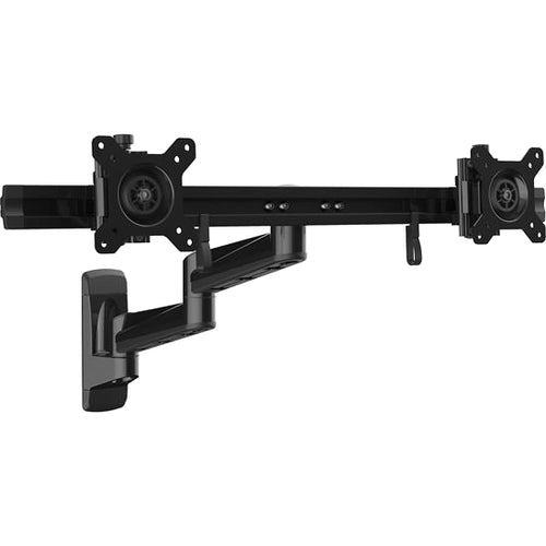 Startech Vesa 75x75-100x100mm Dual Computer Monitor Wall Mount For 2 Displays Up To 24in