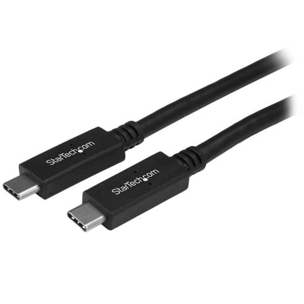 StarTech.com 0.5m USB C to USB C Cable - M-M - USB 3.1 Cable (10Gbps) - USB Type C Cable - USB 3.1 Type C Cable - American Tech Depot