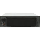 CRU Data Express DX175 Drive Bay Adapter for 5.25" - 6Gb-s SAS, Serial ATA-600 Host Interface - Black