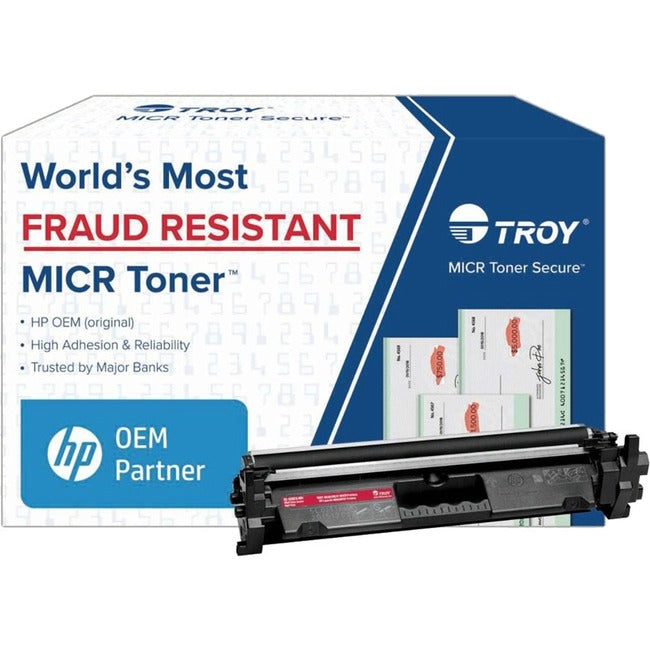 Troy Toner Secure Original MICR Toner Cartridge - Alternative for Troy, HP - Black