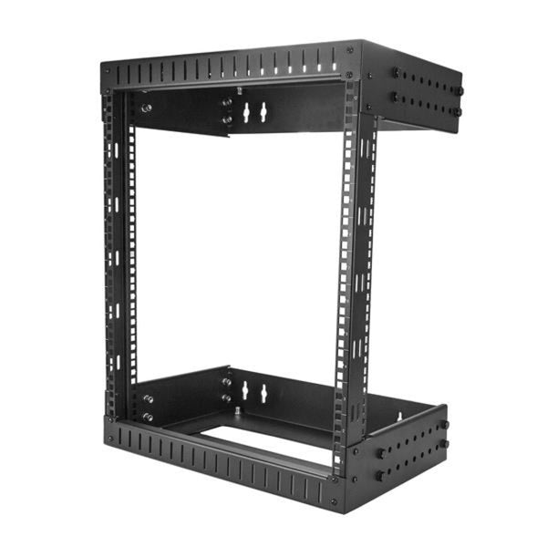 Startech Adjustable 2 Post 12u 19in Wall Mount Network Rack 12-20in Mounting Depth - Eia-