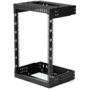 Startech Adjustable 2 Post 15u 19in Wall Mount Network Rack 12-20in Mounting Depth - Eia-