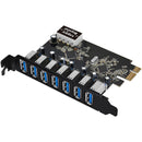 SIIG USB 3.0 7-Port Ext PCIe Host Adapter - American Tech Depot