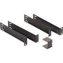 Black Box Rack Mount for KVM Extender, KVM Switch - Black - TAA Compliant