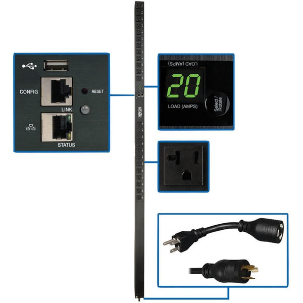 Tripp Lite PDU Switched 1.9kW 120V 24 5-15-20R 20A LX Platform 0URM TAA - American Tech Depot