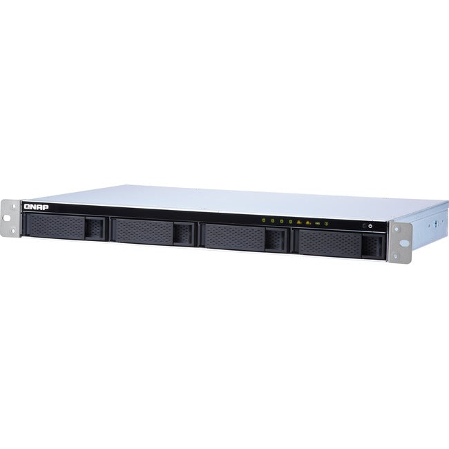 QNAP Short Depth Rackmount NAS with Quad-core CPU and 10GbE SFP+ Port - American Tech Depot