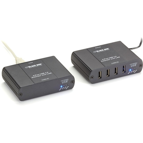 Black Box USB 2.0 Extender - CATx-LAN, 4-Port