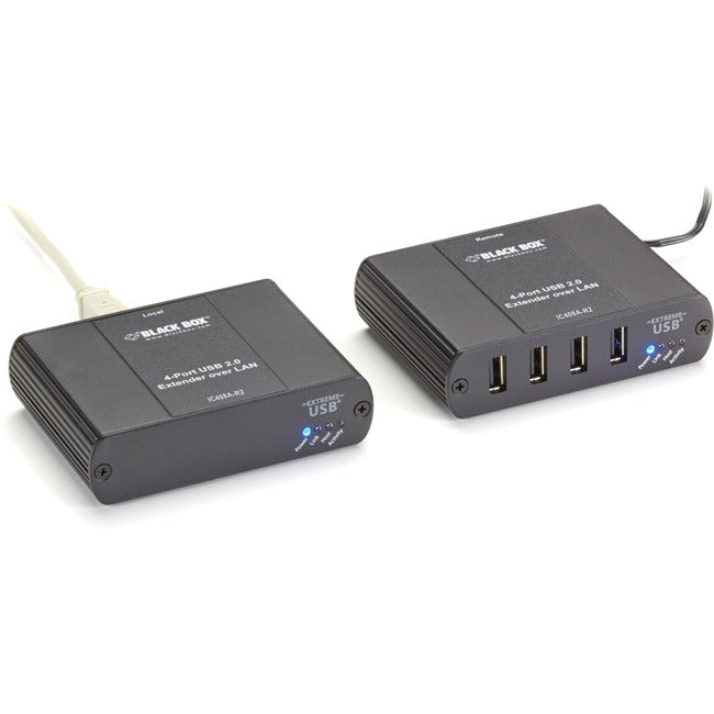 Black Box USB 2.0 Extender - CATx-LAN, 4-Port