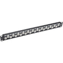 Tripp Lite 24-Port Cat6a Cat6 Cat5e Feed-Through Patch Panel Offset RJ45 1U - American Tech Depot
