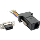 Tripp Lite DB9 to RJ45 Modular Serial Adapter M-F RS-232 RS-422 RS-485 - American Tech Depot