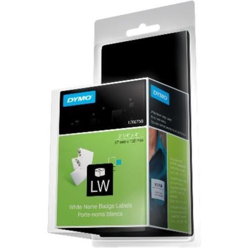 Dymo LabelWriter Labels, Name Badge, 1760756, 2 1-4" x 4" - American Tech Depot