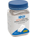 Tripp Lite RJ45 Modular Connector for Round Stranded UTP Conductor 4-Pair Cat5e, 100 Pack - American Tech Depot