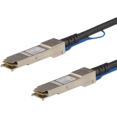 StarTech.com MSA Uncoded Compatible 7m 40G QSFP+ to QSFP+ Direct Attach Cable - 40 GbE QSFP+ Copper DAC 40 Gbps Low Power Active Twinax - American Tech Depot
