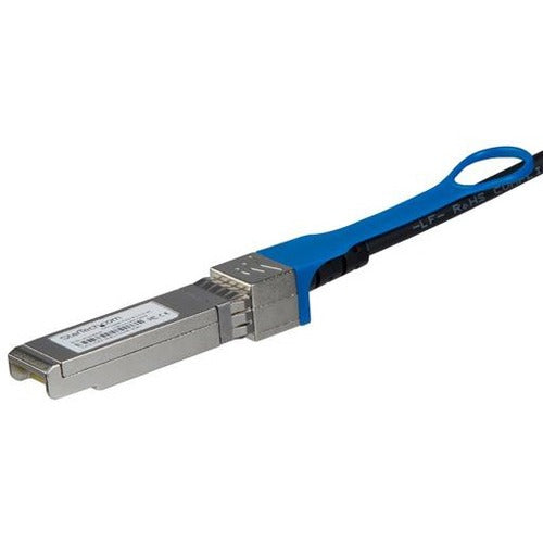 StarTech.com MSA Uncoded Compatible 10m 10G SFP+ to SFP+ Direct Attach Cable - 10 GbE SFP+ Copper DAC 10 Gbps Low Power Active Twinax - American Tech Depot