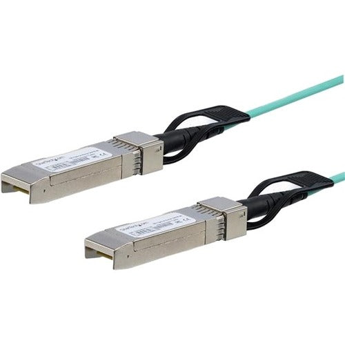 StarTech.com Cisco SFP-10G-AOC5M Compatible 5m 10G SFP+ to SFP AOC Cable - 10GbE SFP+ Active Optical Fiber - 10Gbps SFP + Cable 16.4' - American Tech Depot