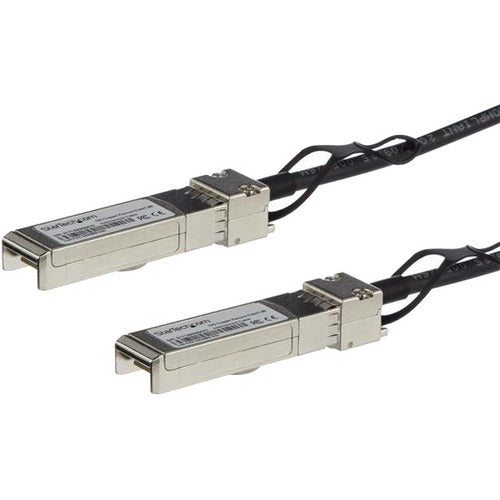 StarTech.com MSA Uncoded Compatible 2m 10G SFP+ to SFP+ Direct Attach Cable - 10 GbE SFP+ Copper DAC 10 Gbps Low Power Passive Twinax - American Tech Depot