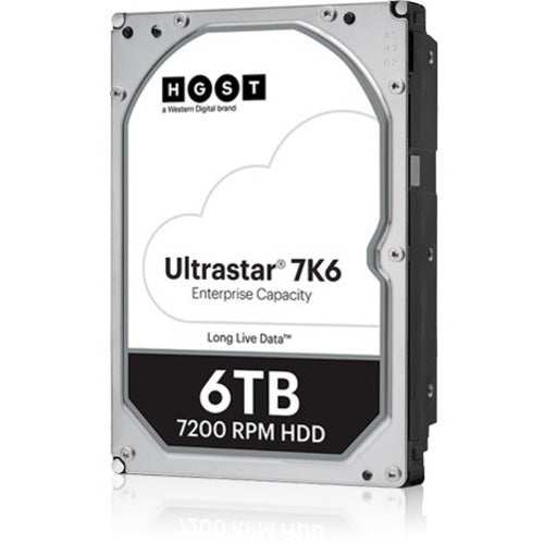 HGST Ultrastar 7K6 HUS726T6TAL5204 6 TB Hard Drive - 3.5" Internal - SAS (12Gb-s SAS)