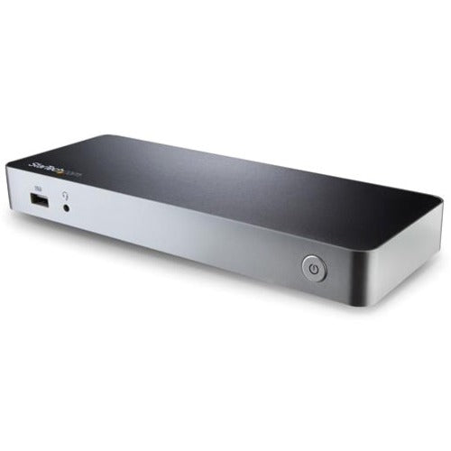 StarTech.com Dual Monitor USB C Docking Station w- 60W Power Delivery - USB 3.1 Gen 1 Type C to HDMI or DVI - 5x USB - Windows Laptop Dock - American Tech Depot