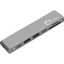 SIIG Thunderbolt 3 USB-C Hub HDMI with Card Reader & PD Adapter - Space Gray - American Tech Depot