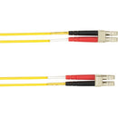 Black Box Colored Fiber OM3 50-Micron Multimode Fiber Optic Patch Cable - Duplex, LSZH - American Tech Depot