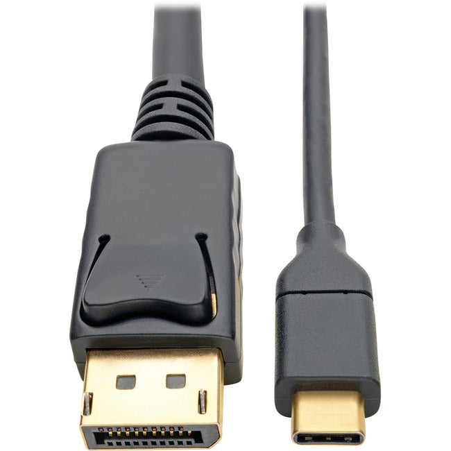 Tripp Lite USB C to DisplayPort Adapter Converter Cable, 4K @ 60Hz, Thunderbolt 3, , USB Type C, USB-C, USB Type-C, 3ft 3' - American Tech Depot