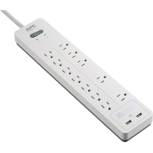 APC by Schneider Electric SurgeArrest Home-Office 12-Outlet Surge Suppressor-Protector - American Tech Depot