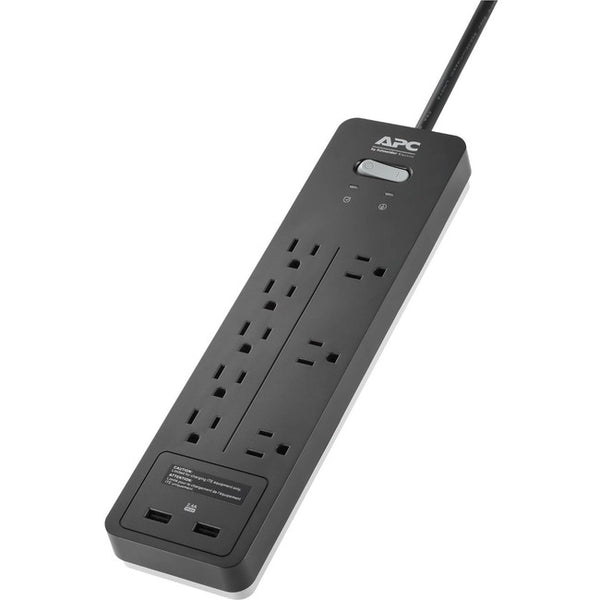 APC by Schneider Electric SurgeArrest Home-Office 8-Outlet Surge Suppressor-Protector - American Tech Depot