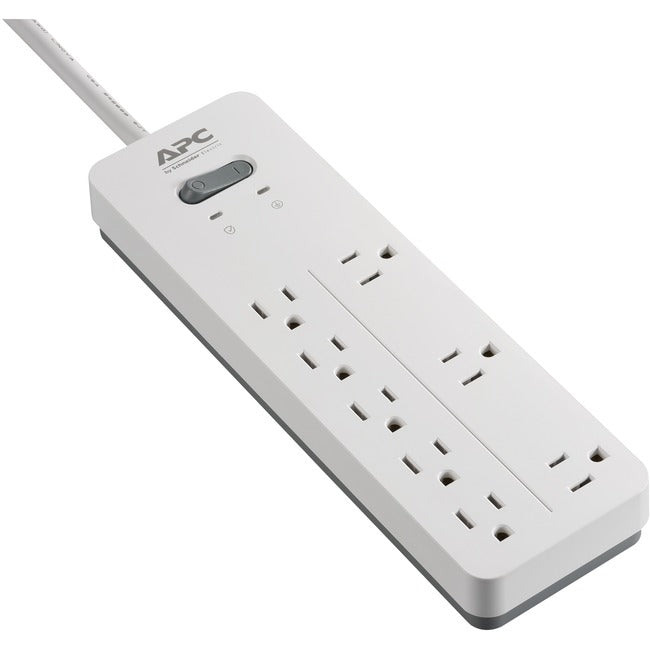 APC by Schneider Electric SurgeArrest Home-Office 8-Outlet Surge Suppressor-Protector - American Tech Depot