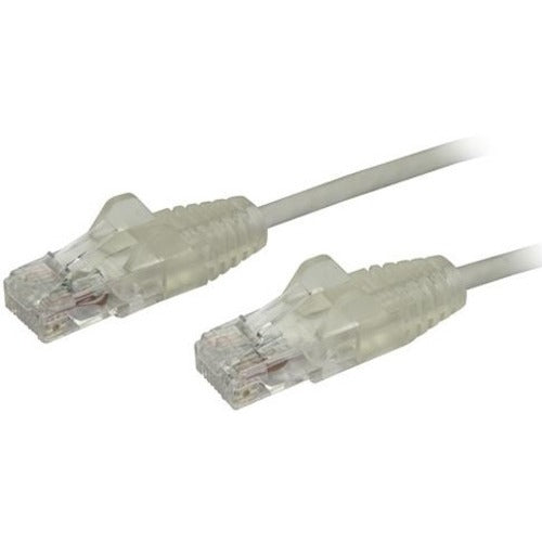 StarTech.com 6 ft CAT6 Cable - Slim CAT6 Patch Cord - Gray - Snagless RJ45 Connectors - Gigabit Ethernet Cable - 28 AWG - LSZH (N6PAT6GRS) - American Tech Depot