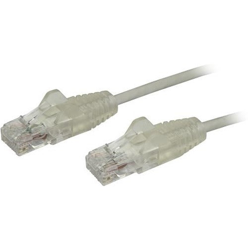 StarTech.com 6 in CAT6 Cable - Slim CAT6 Patch Cord - Gray Snagless RJ45 Connectors - Gigabit Ethernet Cable - 28 AWG - LSZH (N6PAT6INGRS) - American Tech Depot