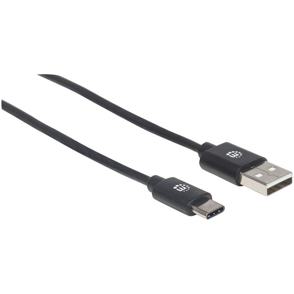 Manhattan Hi-Speed USB 2.0 Type-C to Type-A Device Cable - 6' - American Tech Depot
