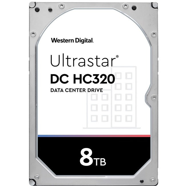 Western Digital Ultrastar DC HC320 HUS728T8TAL5201 8 TB Hard Drive - 3.5" Internal - SAS (12Gb-s SAS)