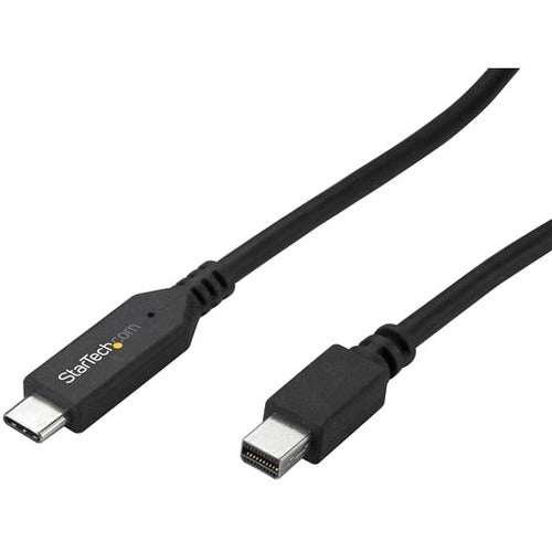 StarTech.com 1.8m - 6 ft USB-C to Mini DisplayPort Cable - USB C to mDP Cable - 4K 60Hz - Black - American Tech Depot