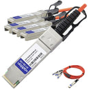 AddOn Cisco Compatible TAA Compliant 40GBase-AOC QSFP+ to 4xSFP+ Direct Attach Cable (850nm, MMF, 30m) - American Tech Depot