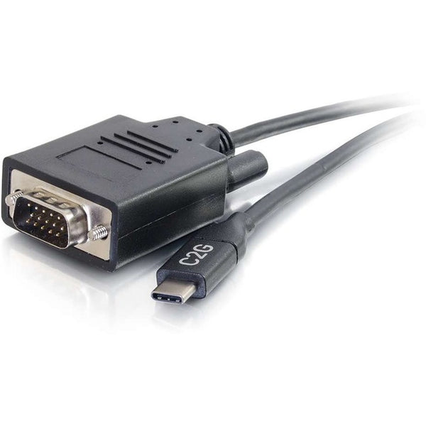 C2G 3ft USB C to VGA Adapter Cable - Video Converter Adapter Cable - American Tech Depot
