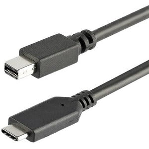 StarTech.com 1m - 3 ft USB-C to Mini DisplayPort Cable - USB C to mDP Cable - 4K 60Hz - Black - American Tech Depot
