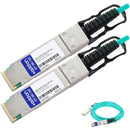 AddOn Palo Alto Networks Compatible TAA Compliant 40GBase-AOC QSFP+ to QSFP+ Direct Attach Cable (850nm, MMF, 1m) - American Tech Depot