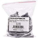 Monoprice RJ45 Strain Relief Boots, 50 PCS-Pack, Black