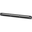 Tripp Lite Cat5 - Cat5e PoE Patch Panel 24-Port 110 568A-B RJ45 1URM TAA - American Tech Depot