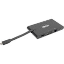 Tripp Lite USB C Docking Station HDMI VGA GbE PD Charging USB Hub 4K Black, USB-C, USB Type-C - American Tech Depot