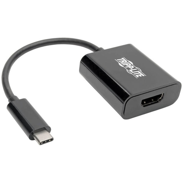 Tripp Lite USB C to HDMI Adapter Converter M-F 4K USB Type C to HDMI Black - American Tech Depot