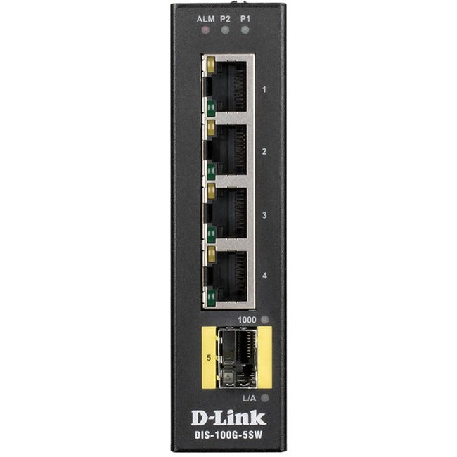 D-Link Industrial Gigabit Unmanaged Switch with SFP Slot