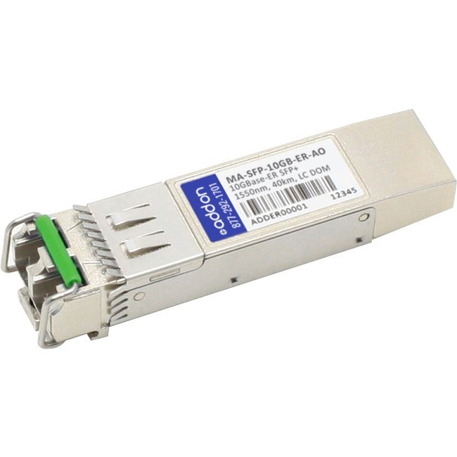 AddOn Cisco Meraki MA-SFP-10GB-ER Compatible TAA Compliant 10GBase-ER SFP+ Transceiver (SMF, 1550nm, 40km, LC, DOM)