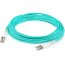 AddOn 2m LC (Male) to LC (Male) Aqua OM4 Duplex Fiber TAA Compliant OFNR (Riser-Rated) Patch Cable - American Tech Depot