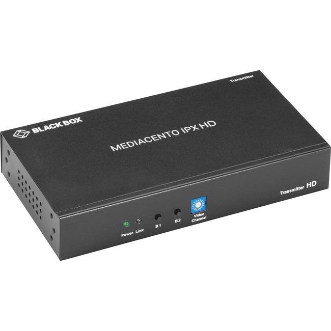 Black Box MediaCento IPX HD Extender Transmitter - HDMI-Over-IP - American Tech Depot
