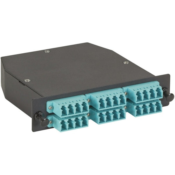 Black Box MTP OM3 Fiber Optic LGX Cassette - (1) MTP 24 to (24) LC Type A