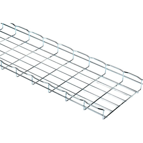 Black Box Basket Tray Section - 2"H x 10'L x 12"W, Steel, 3-Pack